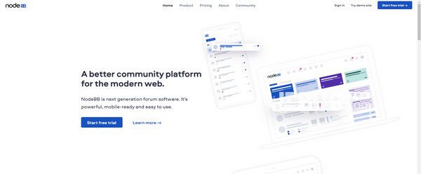 NodeBB(论坛系统)