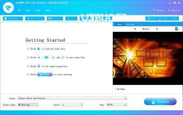4Video Blu-ray Creator(光盘制作工具)