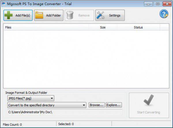 Mgosoft PS To Image Converter v8.8.5免费版
