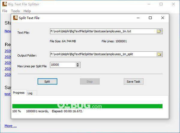 BigTextFileSplitter(文件分割软件)v1.0免费版