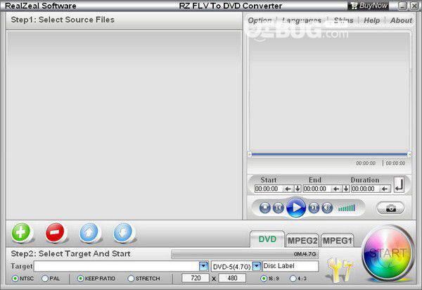 RZ Flv To DVD Converter(Flv转DVD工具)v15.0免费版