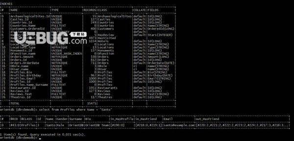 OrientDB(图形化数据库管理)