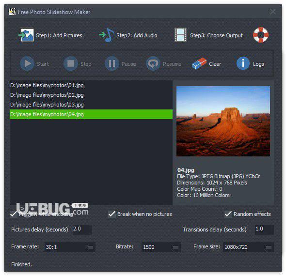 Free Photo Slideshow Maker v8.8.2.4免费版【2】