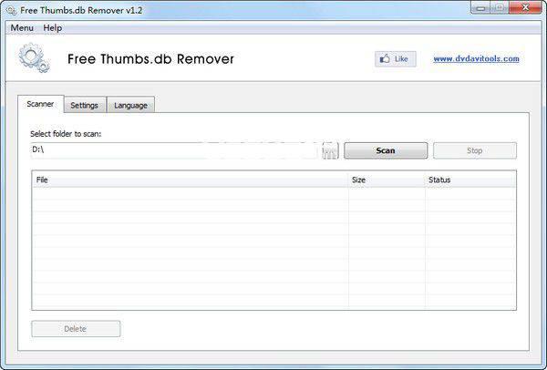 Free Thumbs.db Remover v1.2免费版