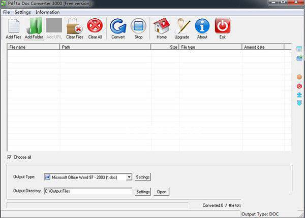 Pdf to Doc Converter 3000