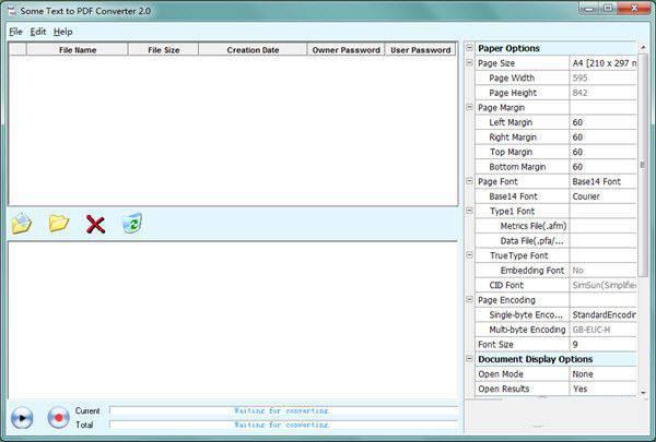 Some Text to PDF Converter
