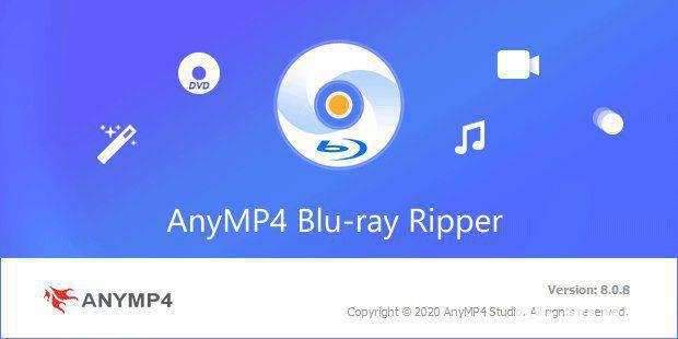 AnyMP4 Blu-ray Ripper破解版