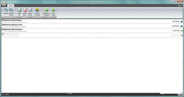 Static Windows Mail Backup(邮件备份工具)