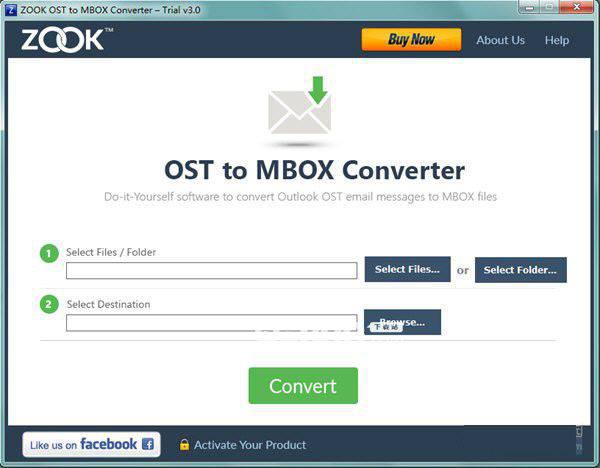 ZOOK OST to MBOX Converter(OST转MBOX转换器)