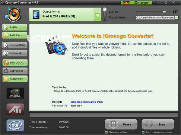 IQmango Converter(音视频格式转换工具)