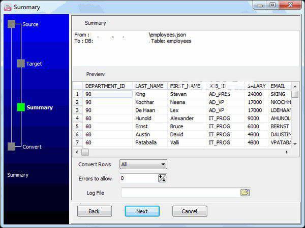 JsonToPostgres(数据转换软件)v2.0免费版【4】