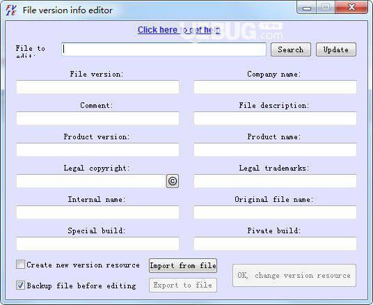 File version info editor(文件版本信息修改)