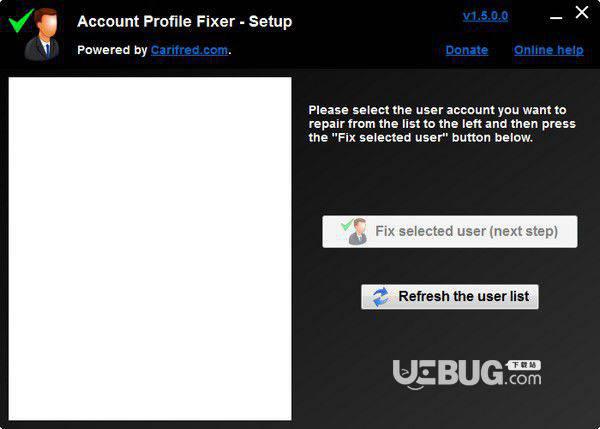 Account Profile Fixer(帐户设定档修复工具)