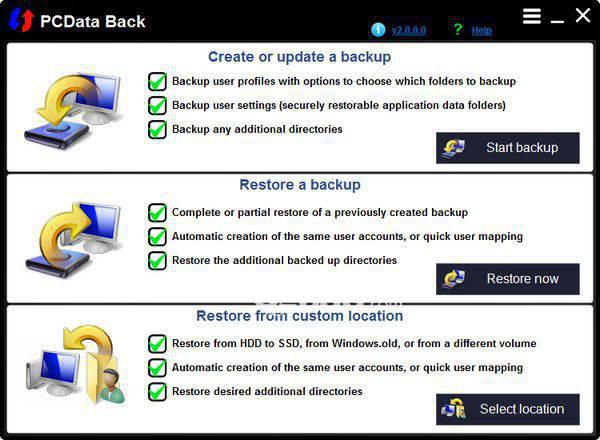 PCData Back(数据备份软件)