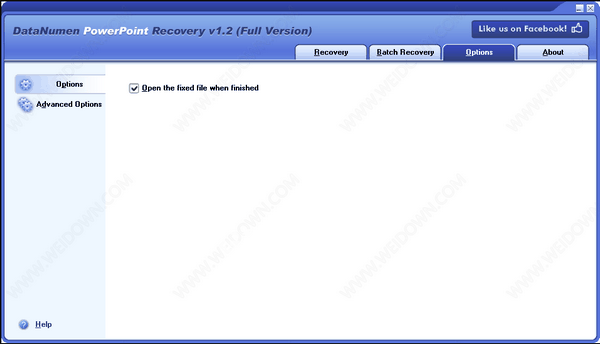 DataNumen PowerPoint Recovery v1.2.0.0免费版【2】
