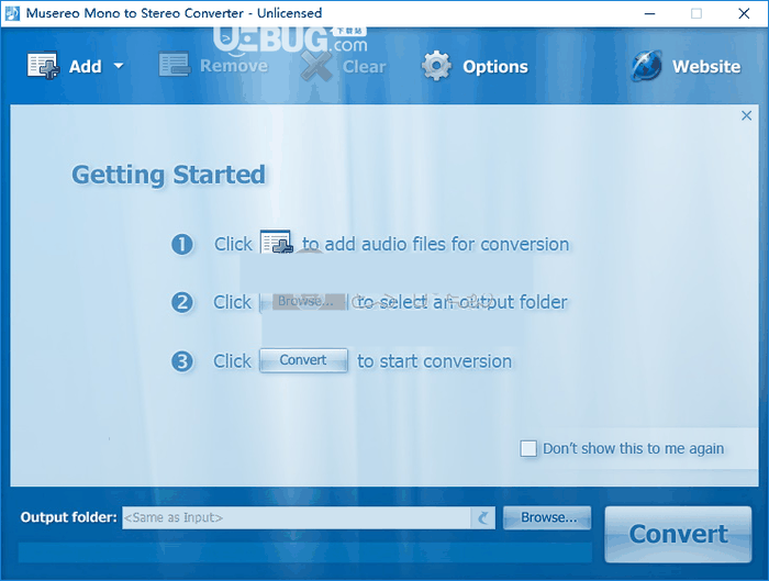 Musereo Mono to Stereo Converter