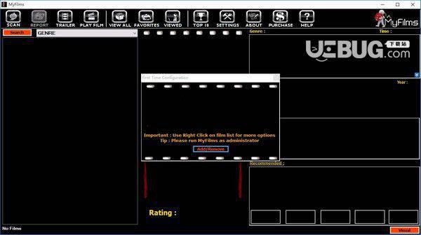 MyFilms电影数据库管理工具v6.6免费版
