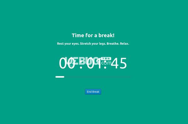 BreakTimer(定时提醒休息软件)