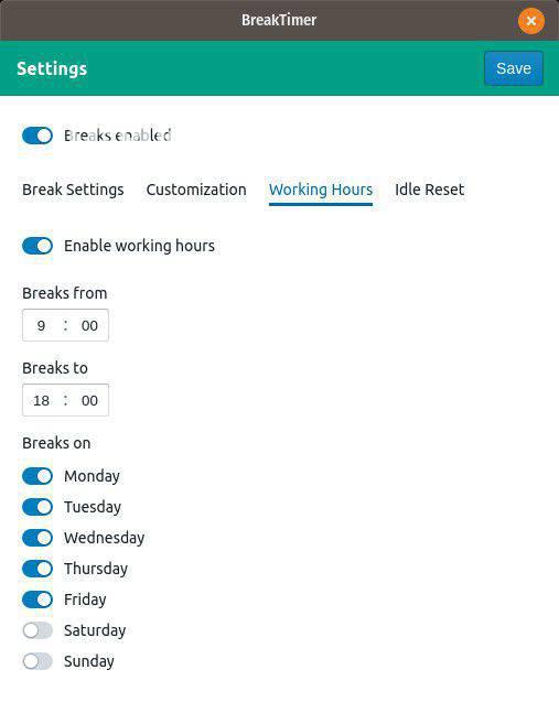 BreakTimer(定时提醒休息软件)v0.7.5免费版【4】