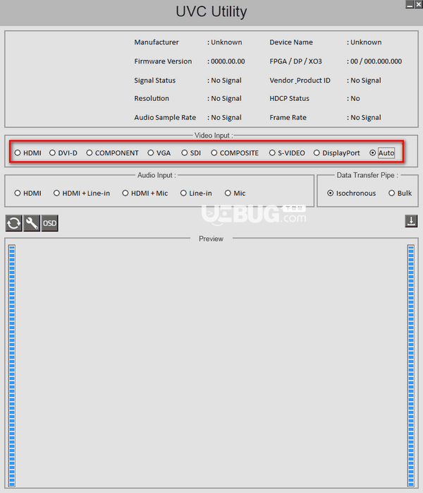 UVC Utility(天创恒达UB570调试工具)v1.50绿色版【2】
