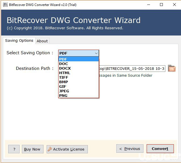 BitRecover DWG Converter Wizard破解版