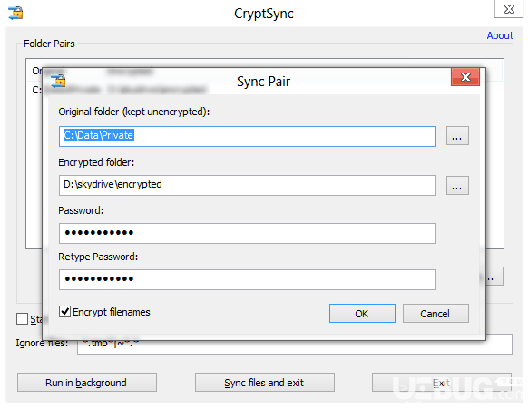 CryptSync(文件夹同步并加密)v1.2.1.292免费版【2】