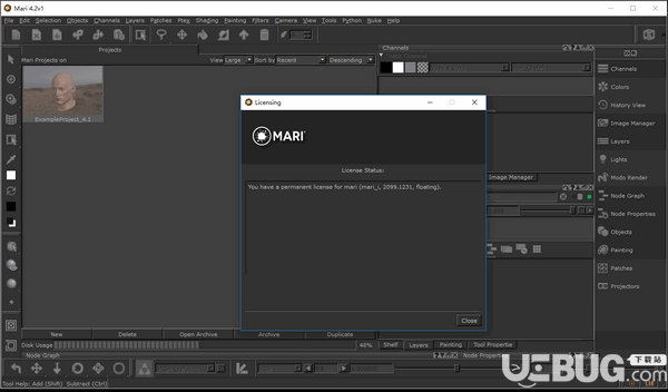The Foundry Mari(3D纹理绘制软件)v4.51破解版