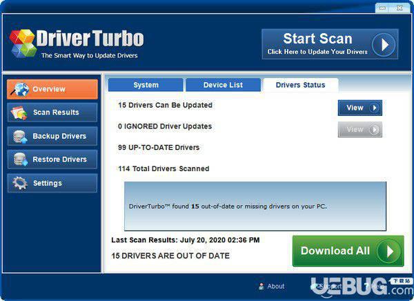 DriverTurbo(驱动管理软件)v3.7.0.0免费版【2】