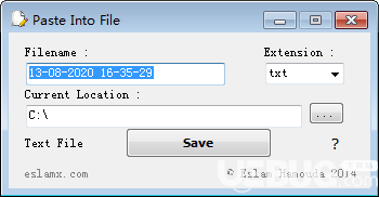 Paste Into File(复制内容另存为)