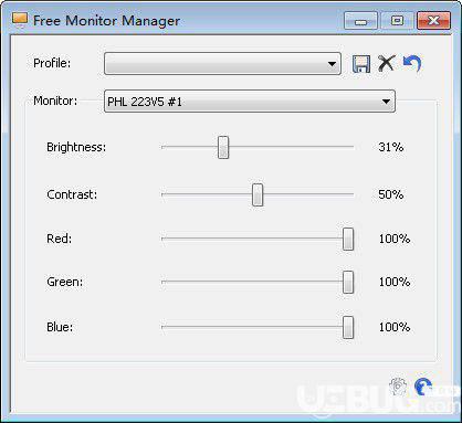 Free Monitor Manager(显示器管理软件)