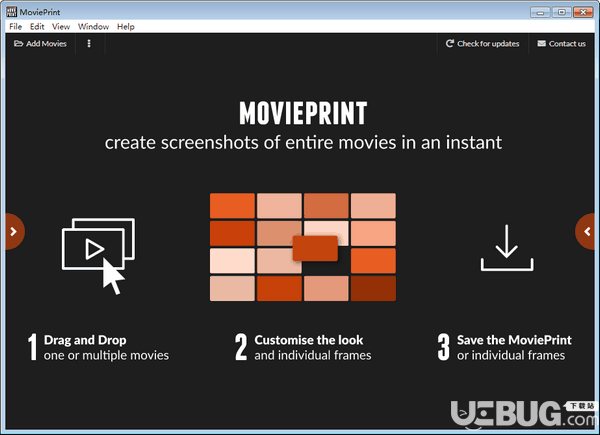MoviePrint(电影缩略图生成)