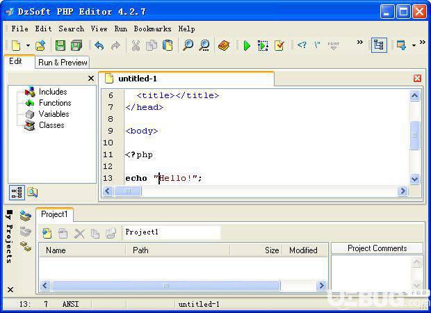 PHP程序编辑器 DzSoft PHP Editor 4.2.7.6 破解版