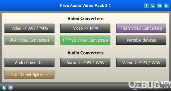 Free Audio Video Pack(视频格式转换器)