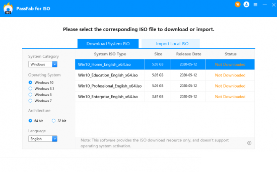 PassFab for ISO下载