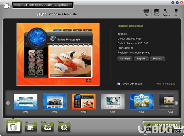 ThunderSoft Photo Gallery Creator(影集制作工具)