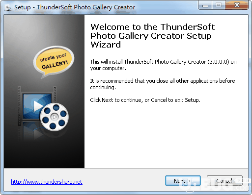 ThunderSoft Photo Gallery Creator(影集制作软件)v3.0.0.0免费版【2】