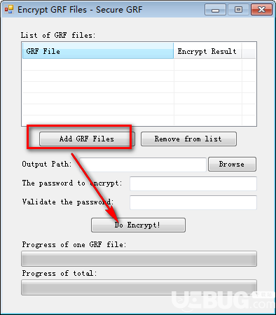Secure GRF(GRF文件加密软件)v1.0免费版【2】