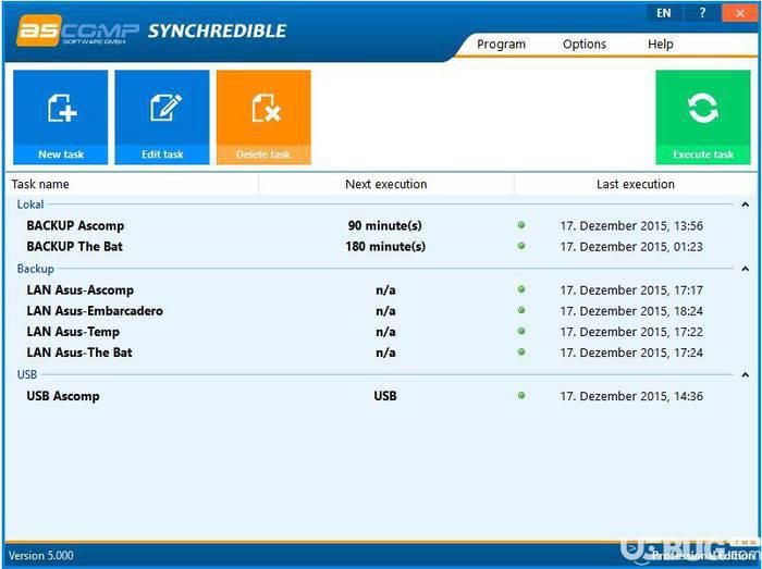 Synchredible(文件夹同步软件)