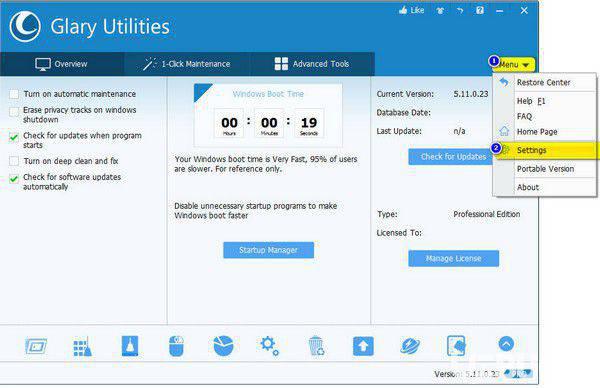 Glary Utilities Free下载