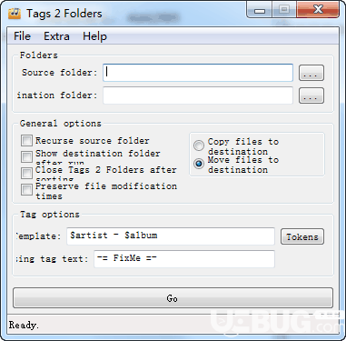 Tags 2 Folders(音乐文件管理软件)v1.0.5免费版