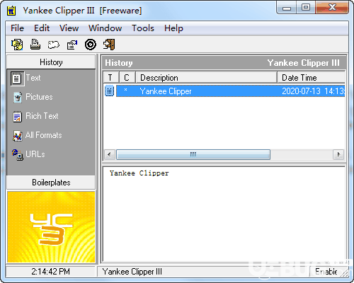 Yankee Clipper III(复制粘贴工具)v1.0.4.3免费版