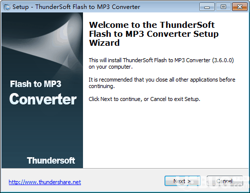 ThunderSoft Flash to MP3 Converter v3.6.0免费版【2】